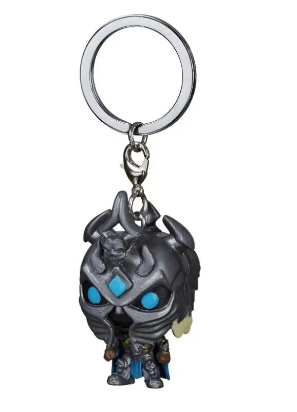 

WOW Character FALL OF THE LICH KING ARTHAS Viny Keychain Figure Model Toys