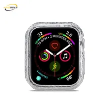 KINGBEIKE Transparent Watch Case For Apple Watch Series 4 iWatch 40mm 44mm Protective Screen Protector Shell
