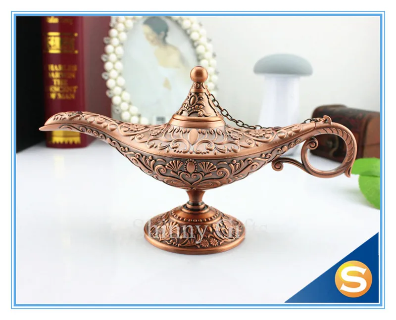 Золотой цвет лампа Aladin Металлическая для рукоделия домашнее декоративное