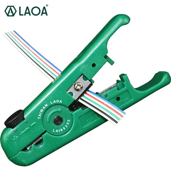 

LAOA Adjustable Wire Pliers Mini 3.2-9mm Cable Stripper for Network Flat Round Cutter Wire Stripping Tool Wire Stripper