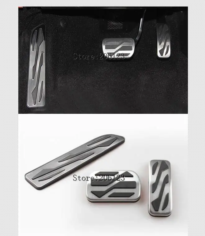 

No-Drilling AT Gas Brake Foot Pedal Cover For Ford Fusion Mondeo Mk4 2013 2014 2015 2016 2017 2018