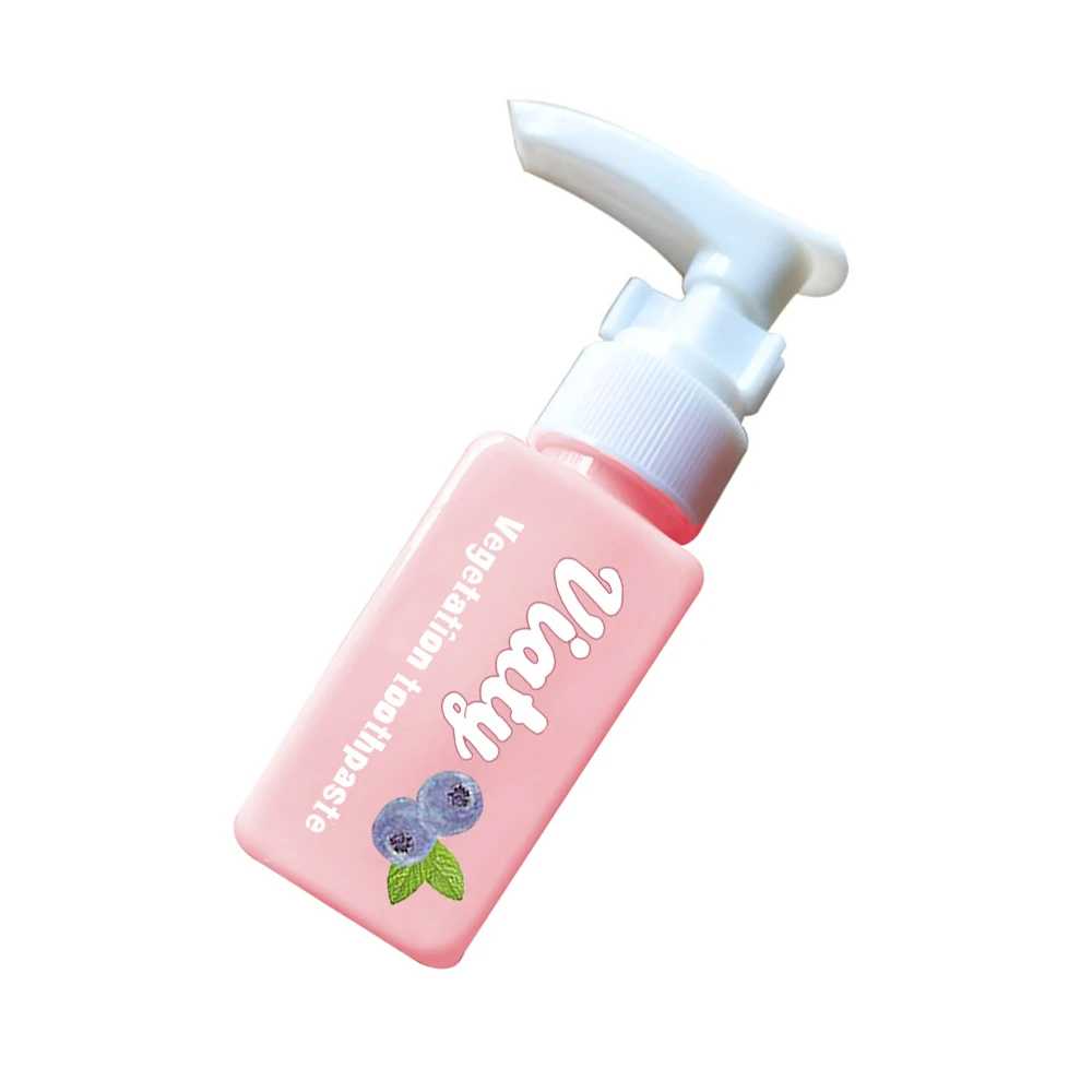 30mL Baking soda Toothpaste Stain Removal Whitening Viaty Toothpaste Fight Bleeding Gums Fresh Blueberry Bottled Toothpaste