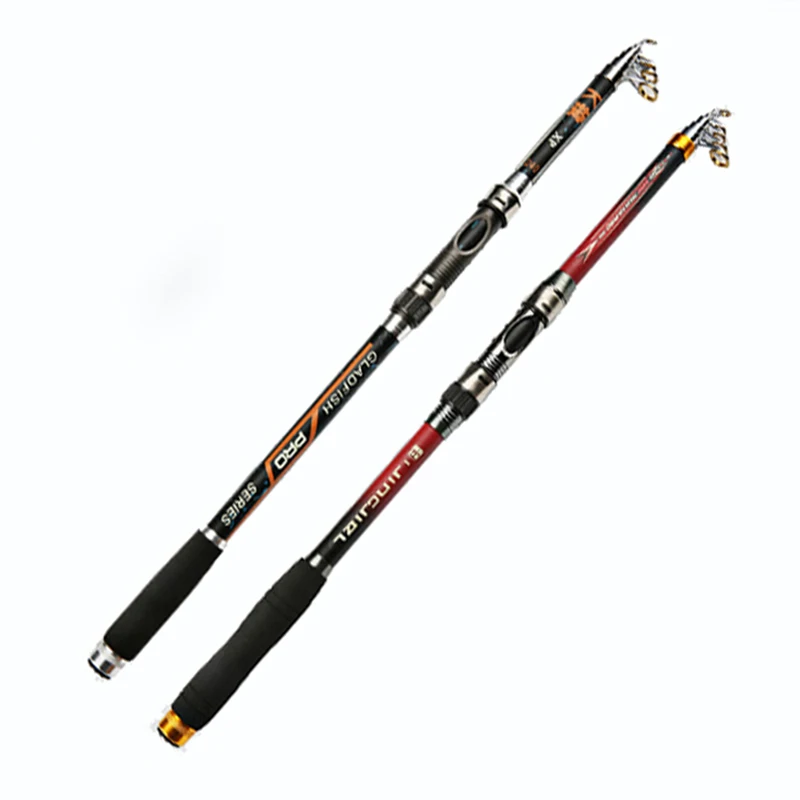 Telescopic Fishing Rod 2.1m,2.4m,2.7m,3.0m,3.6m Hard Epoxy Resin