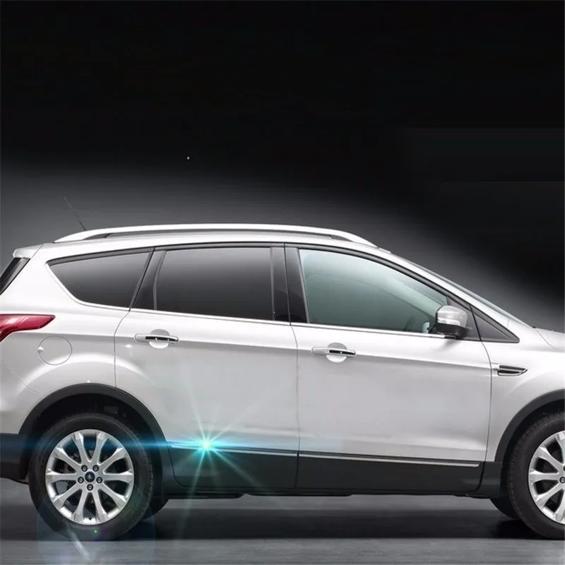 car accessories chromium Cool 13-17 modified anti rub sequins decorative refit exterior parts bright door strip FOR Ford Kuga car accessories chromium Cool 13-17 modified anti rub sequins decorative refit exterior parts bright door strip FOR Ford Kuga