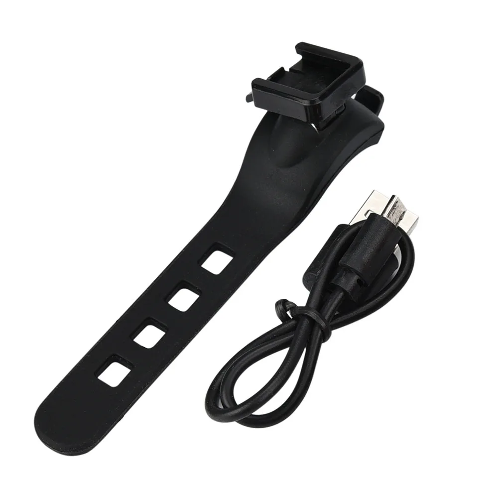 USB Перезаряжаемые велосипед Велоспорт 4 режима 5 светодиодный передний задний светильник Светодиодная лампа высокой Яркость 15 люмен автоматическое отключение# PEX