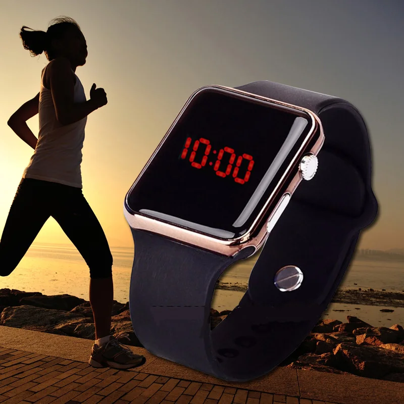 New Fashion Men Women LED Digital Sport Watch Unisex x27s Wristwatch Children Clock Silicone Watch Clock Hot Orologio Uomo New Fashion Men Women LED Digital Sport Watch Unisex x27s Wristwatch Children Clock Silicone Watch Clock Hot Orologio Uomo