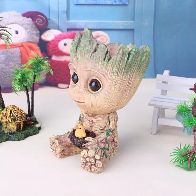 Baby Groot Flowerpot Flower Pot Sadzarka figurki strażników galaktyki zabawka drzewo człowiek ładny model zabawka pióro pot Drop wysyłka tanie i dobre opinie Ręcznie rzeźbione Doniczka dla niemowląt Pulpitu Kwiat roślina Zielona Kreskówki Plastikowe W VKTECH Doniczki Baby Groot Flowerpot Flower Pot Sadzarka figurki strażników galaktyki zabawka drzewo człowiek ładny model zabawka pióro pot Drop wysyłka tanie i dobre opinie Ręcznie rzeźbione Doniczka dla niemowląt Pulpitu Kwiat roślina Zielona Kreskówki Plastikowe W VKTECH Doniczki