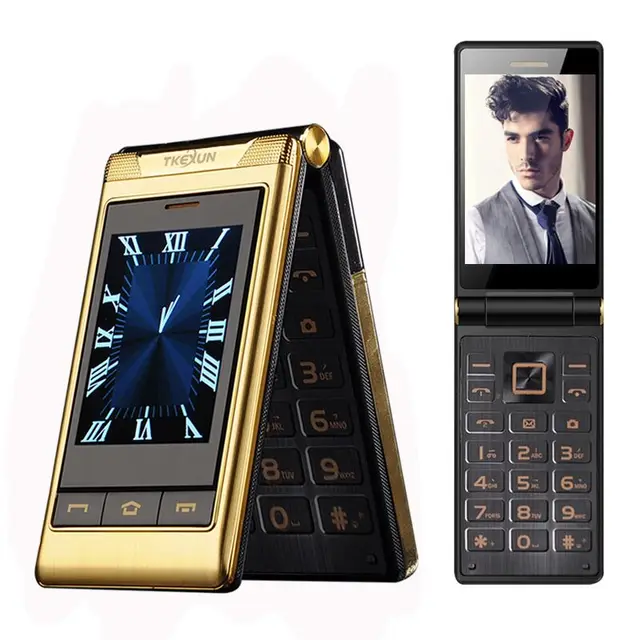 Special Offers TKEXUN G10 3.0" Double Screen Flip Mobile Phone Dual SIM Long Standby Touch Screen FM Senior Cellphone For Old People P063 Special Offers TKEXUN G10 3.0" Double Screen Flip Mobile Phone Dual SIM Long Standby Touch Screen FM Senior Cellphone For Old People P063