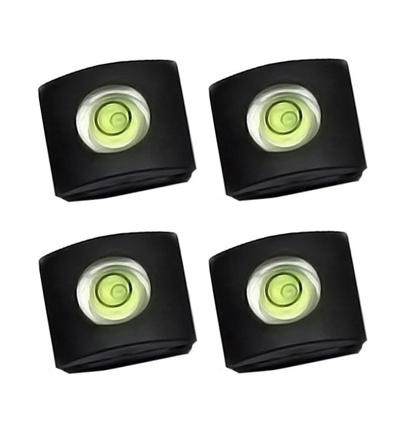 4 pcs Camera Bubble Spirit Level Hot Shoe Protector Cover DSLR Cameras Accessories For Sony A6000 Canon Nikon Fuji (2)