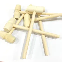 2 шт./лот детские игрушки притворяться, играть инструмент деревянные стучит столб платформенные деревянные игрушки ударов Дети раннего