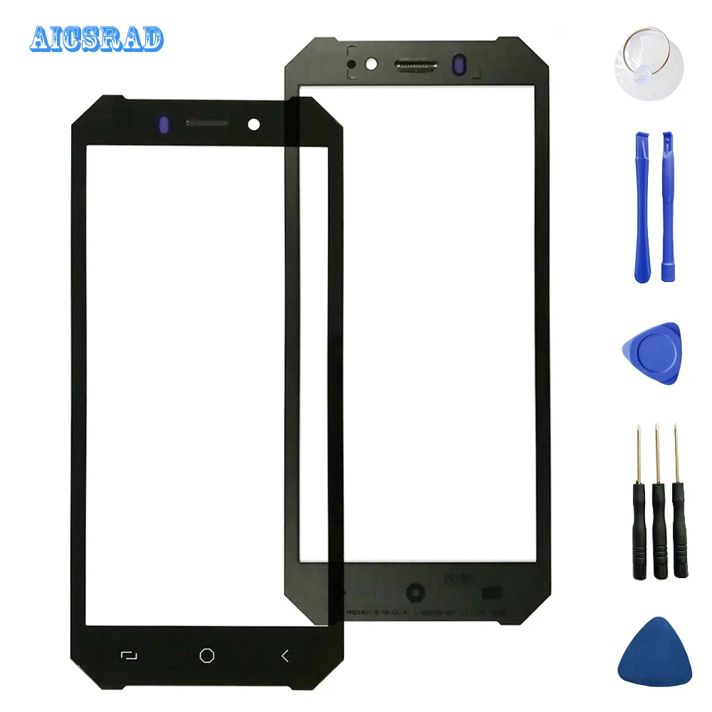 AICSRAD для ulefone armor X2 сенсорный экран черный цветовой преобразователь стеклянная панель Замена AEMOR X 2 сотовый телефон