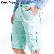 Высокое качество карго шорты летние повседневные на открытом воздухе новая брендовая одежда бермуды рабочие шорты Европейский Американский стиль Мужские шорты 240