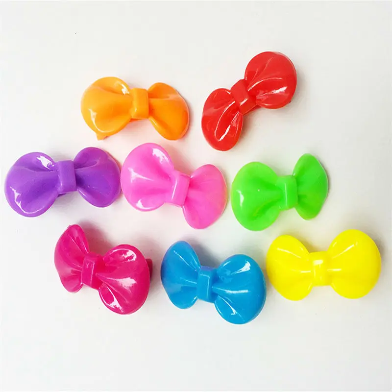 

Fashion Gift Cute Clip Girl Kid Bow Hair Clips Candy Red Random Color Barrettes Resin Hairpins Boutique Hair Jewelry Accessories