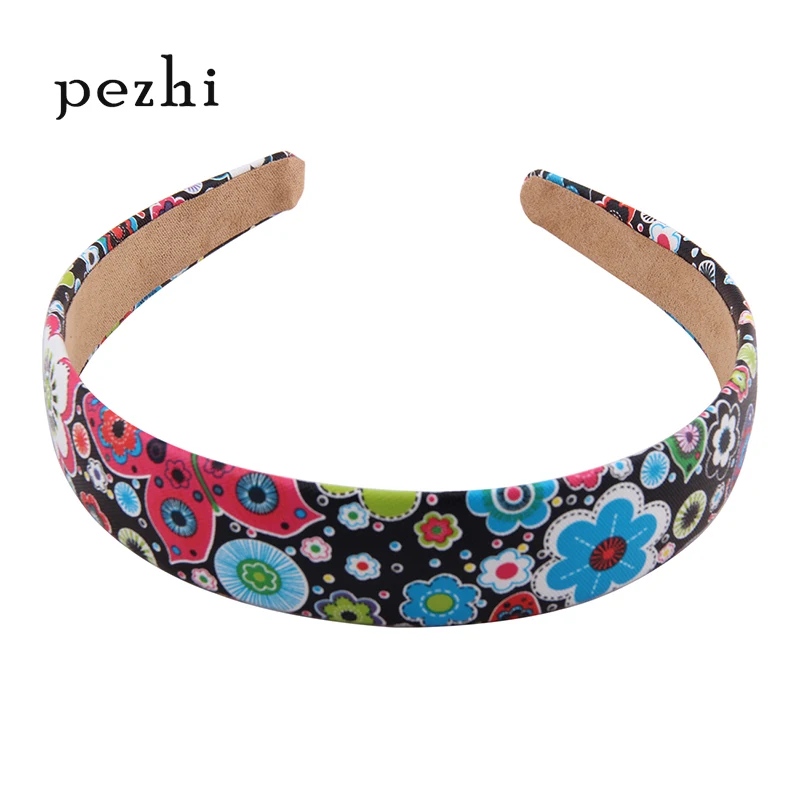 

Best selling pattern girl tiara hair accessories Children's headband jewelry leather headband