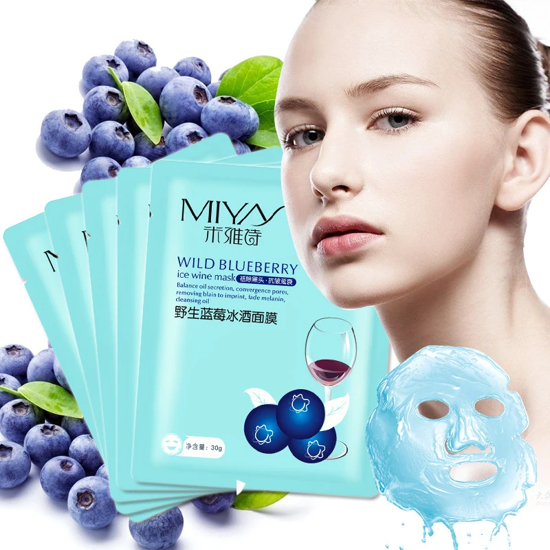 Hyaluronic Acid Full Face Mask Moisturizing Sheet Mask for Face Care