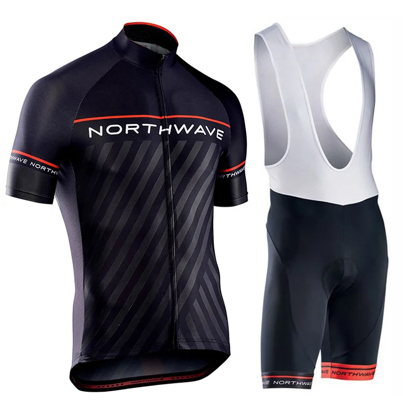 NW pro TEAM, мужские летние велосипедные Джерси, наборы, 9D гелевая накладка, велосипедная одежда, одежда для велоспорта, Ropa Ciclismo BI, одежда для велоспорта - Цвет: 2