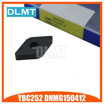 

10PCS YBC252 DNMG150412 tungsten carbide inserts for cast iron cnc lathe tools