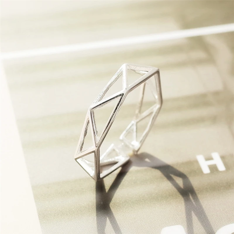 Whole Body 925 Sterling Silver Mesh Cross Rings New Design Geometry Openwork Open Finger For Men And Women huismerk kopen in de aanbieding Whole Body 925 Sterling Silver Mesh Cross Rings New Design Geometry Openwork Open Finger For Men And Women huismerk kopen in de aanbieding