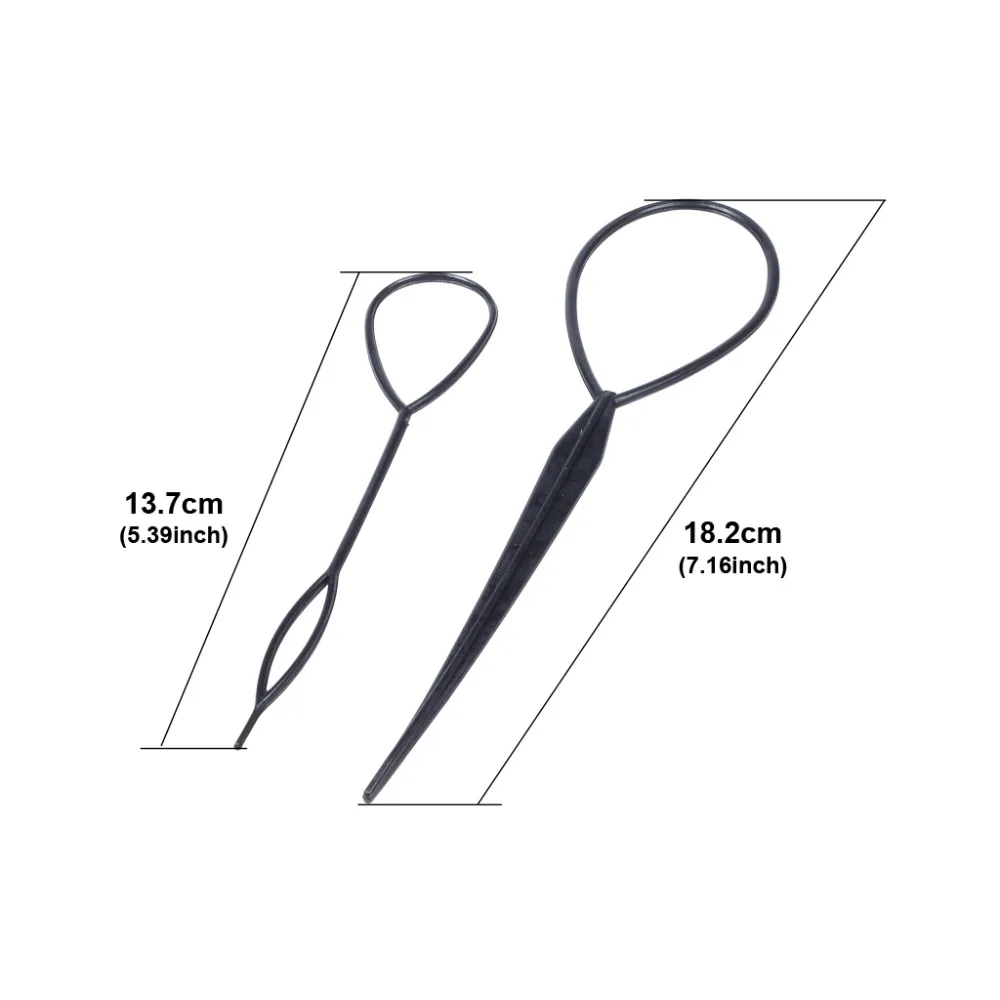 10Sets of 20Pcs Tail Hair Braid Ponytail Maker Styling Tool Hair Kit