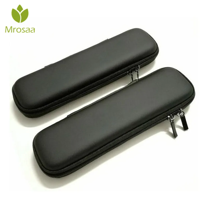 

1Pcs Black Pen Pencil Case Portable EVA Hard Shell Holder Pen Pencil Case Pouch Stationery Box Makeup Bag Office School Supplies