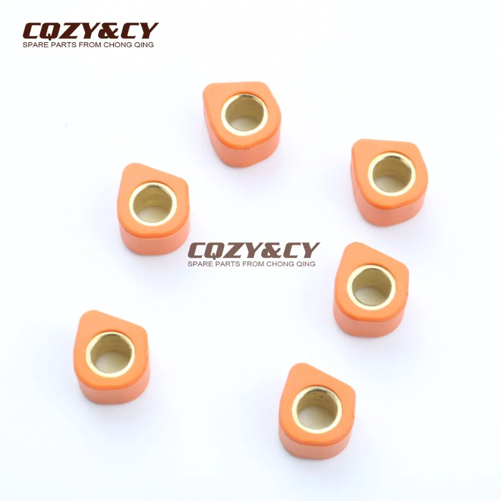 

6PC Polygon Roller Set Sliders 15x12mm 6.5gram set for BETA Ark AC/LC 50 Elkon50 Quadra50 Chrono50 Tempo 50