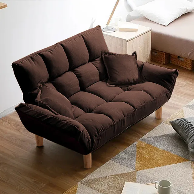 Lazy Couch Tatami Bedroom Living Room Double Folding Sofa