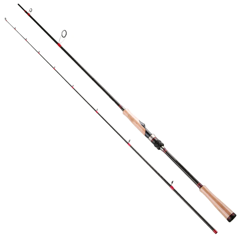 Tsurinoya Spinning Fishing Rod 8'/ 2.47M M Power Carbon Rod with Fuji Ring Trolling Seabass Fishing Hard Bait Soft Lure Rod DP Tsurinoya Spinning Fishing Rod 8'/ 2.47M M Power Carbon Rod with Fuji Ring Trolling Seabass Fishing Hard Bait Soft Lure Rod DP