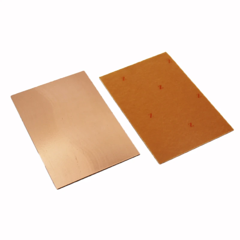 

10pcs/lot 10cmx15cm One Side Single-Sided T02 Copper Clad Laminate CCL Use For Making PCB Paper Base