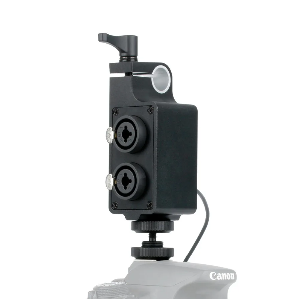 BOYA BY MA2 двухканальный XLR аудио смеситель Canon Интерфейс для Беспроводной микрофон