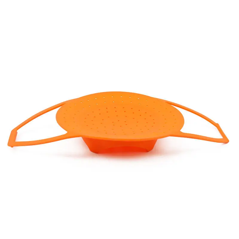 Silicone Steamer Instant Pot Basket Strainer W/Long Handle For Safe Removal