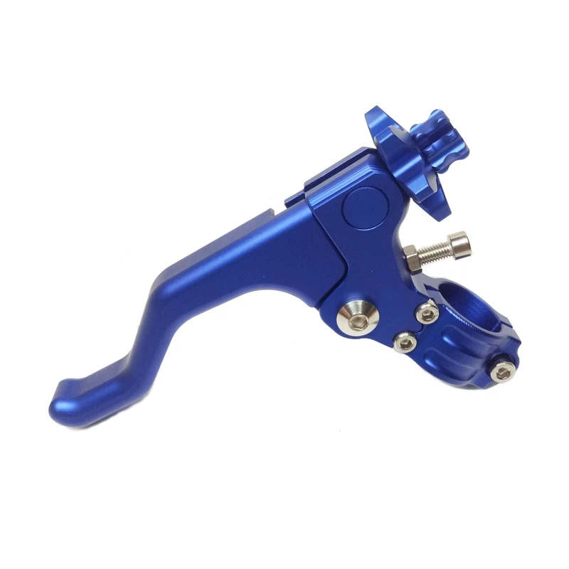100% Brand New Motorcycle CNC Short Stunt Clutch Lever for Kawasaki for Suzuki For Honda for Yamaha Black Blue Red Gold (6)