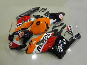 

Motorcycle Fairing Kit for HONDA CBR1000RR 04 05 CBR 1000RR CBR1000 2004 2005 New Orange red black Fairings set+gifts HF13