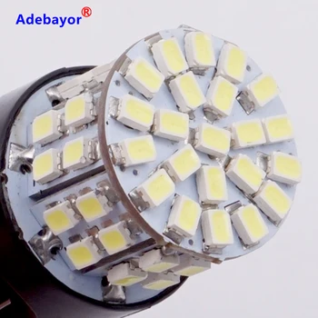 

1 X T20 7443 W21/5W Brake Light Bulbs 3020 50 LED 1206 SMD Dual Intensity Tower Tail Stop Signal reversing lamp white Adebayor