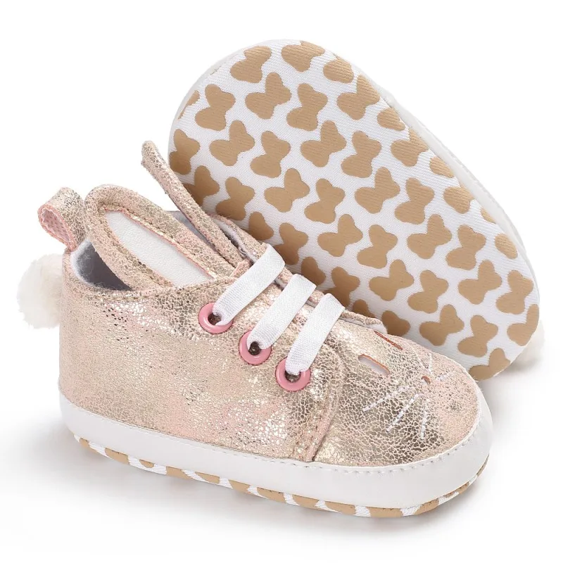 Winter Autumn Anti-Skid Warm Baby Shoes Infant Girl Boy Soft Bottom First Walkers