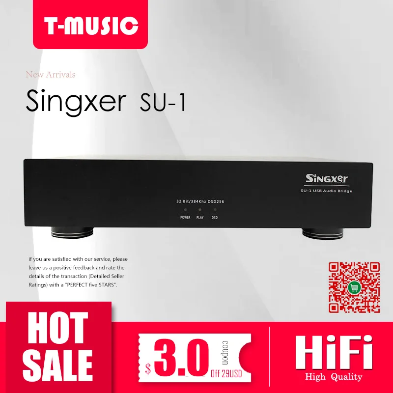 Singxer SU-1 XMOS XU208 цифровой интерфейс USB с CPLD DSD256 DOP HDMI разъем выход ies WCLK/часы |