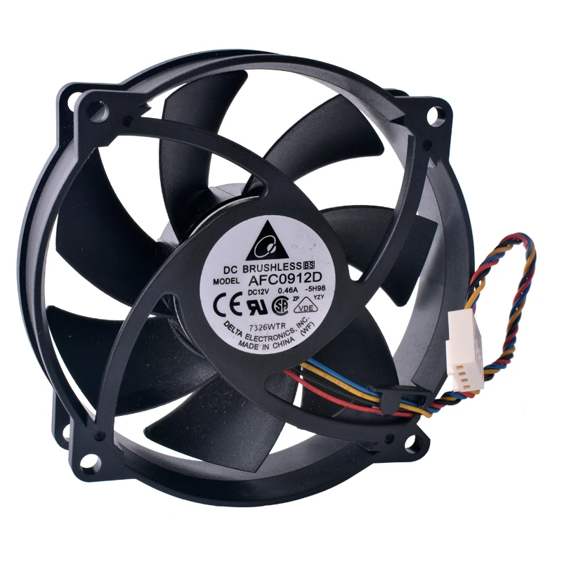 Buy DELTA AFC0912D 90X90X25mm 12V 0.46A computer CPU