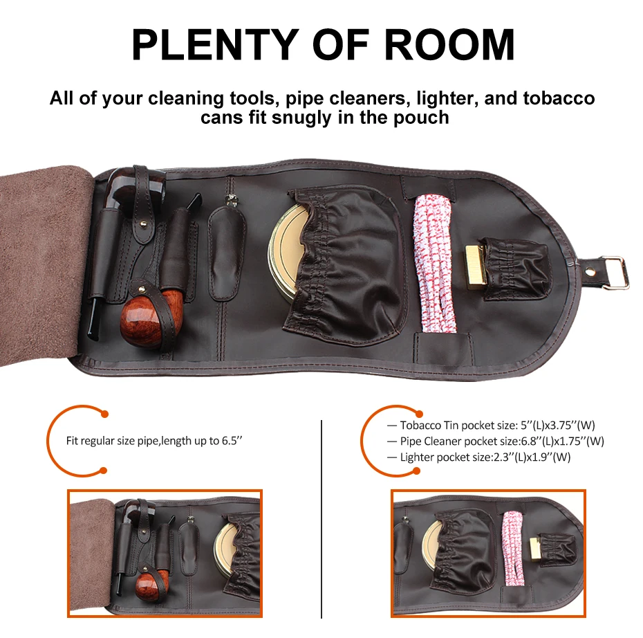 Smoking Pipe Pouch
