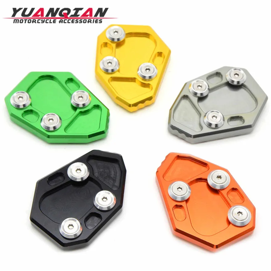 Motorcycle Kickstand Foot Side Stand Extension Pad Support Plate For BMW S1000RR S 1000 RR 2010 2011 2012 2013 2014