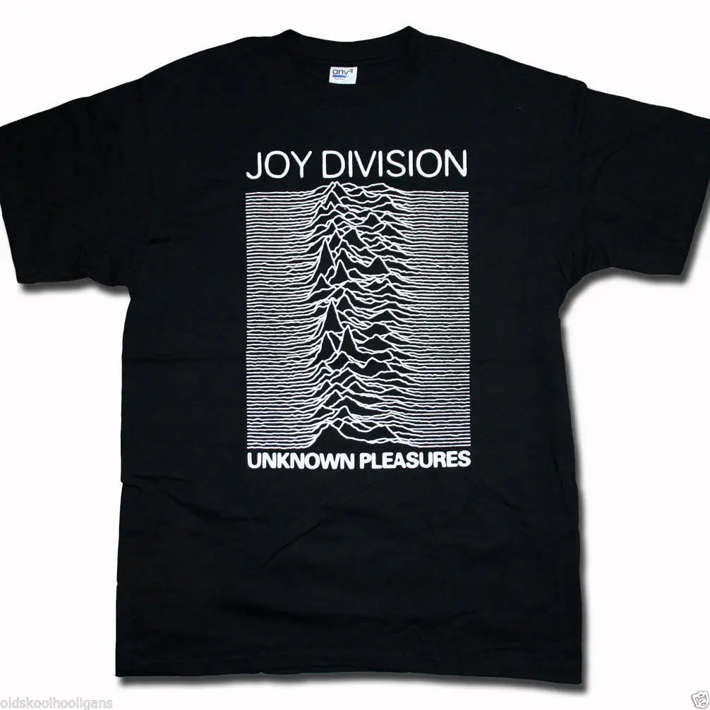 JOY DIVISION Футболка UNKNOWN PLEASURES 100% Официальный США импорт новый заказ хлопок футболка