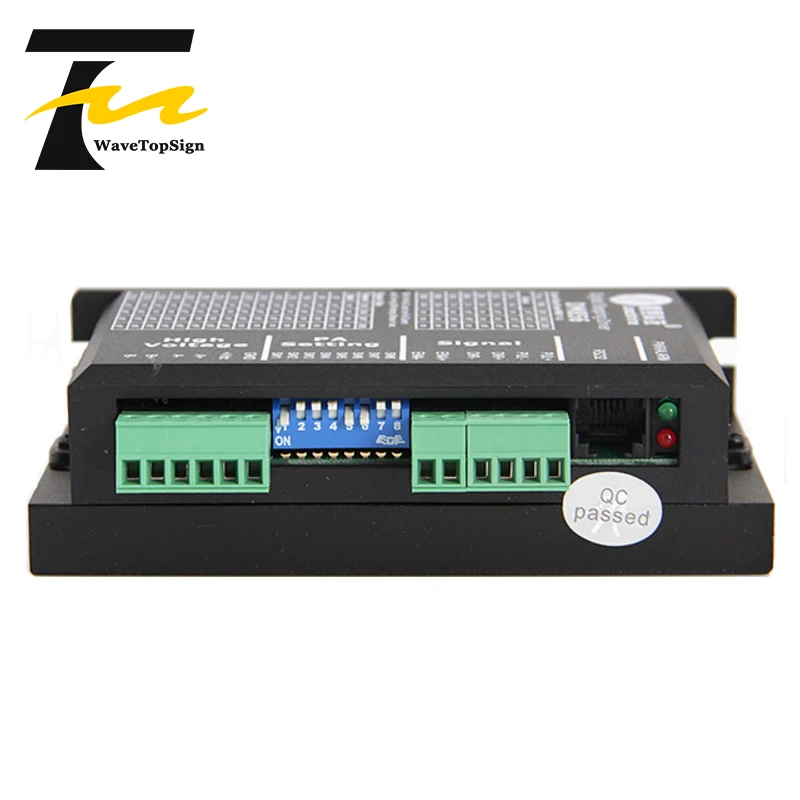 2 фазный шаговый мотор драйвер Leadshine DM856 20 80VDC матч 86 последовательный
