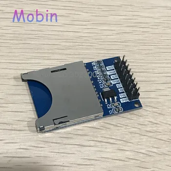 

50pcs/lot Reading and Writing Module SD Card Module Slot Socket Reader ARM MCU DIY Starter Kit Free shipping