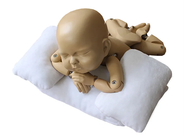 Новорожденные подушка набор из 3 позиционирования подушки (заполненный) для новорожденного фотографии позирует реквизит