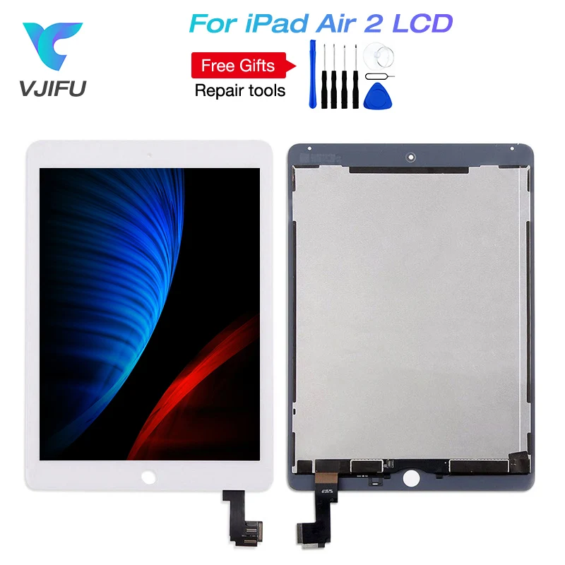 For Ipad 6 Lcd For Ipad Air 2 A1566 A1567 Lcd Display Assembly Touch