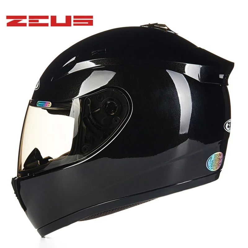 M-XXXL ZEUS мотоциклетные шлемы с полным лицом Мотоцикл ECE DOT ABS шлем с антибликовым покрытием торможение верхняя Защитная Экипировка, шлемы - Цвет: 7