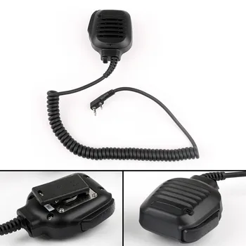 

KMC-45 Handheld Pro Shoulder Remote Speaker PTT Mic for Baofeng UV-5R Kenwood K2000 TK3000 TK3207 TK3107 TH-F7 Portable Radio