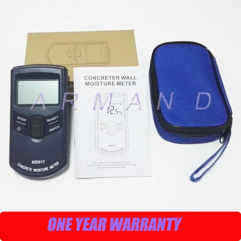 Digital Concreter Wall Moisture Meter MD917 0 40 Humidity Tester Ultra large LCDin Moisture