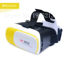 New Virtual Reality VR BOX II 2.0 Version 3D Glasses Google Cardboard VR Glasses 3D Video Movie Game For Smartphones 3.5-6 inch
