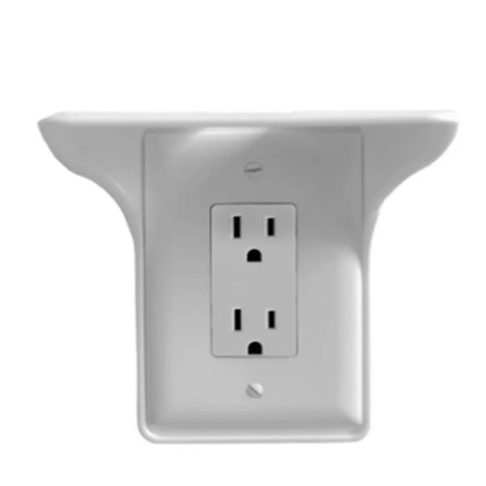 Newest Innovative Switch Plug Stacks Outlet Shelf Simple Wall Stack