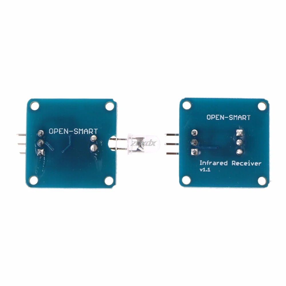 NE555 Infrared Transmitter+IR Receiver With 38KHz Carrier IR Transceiver Module Active Components Sensors Whosale&Dropship