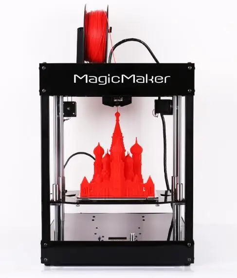 Высокоточный 3d принтер промышленного класса 3d принтер Настольный DIY Набор UM2 большой размер поперечная структура двойной Z синхронное колесо